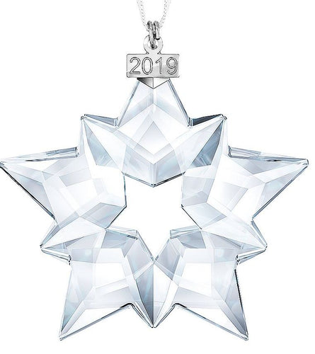 NIB $79 Swarovski Annual Edition 2019 Christmas Star Ornament Large #5427990