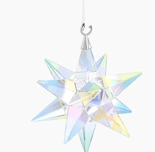 New in Box Swarovski 3D Star Ornament Star Ornament, Crystal AB #5283480
