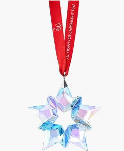 NIB $89 Swarovski 25th Anniversary Holiday Ornament by Mariah Carey #5543287