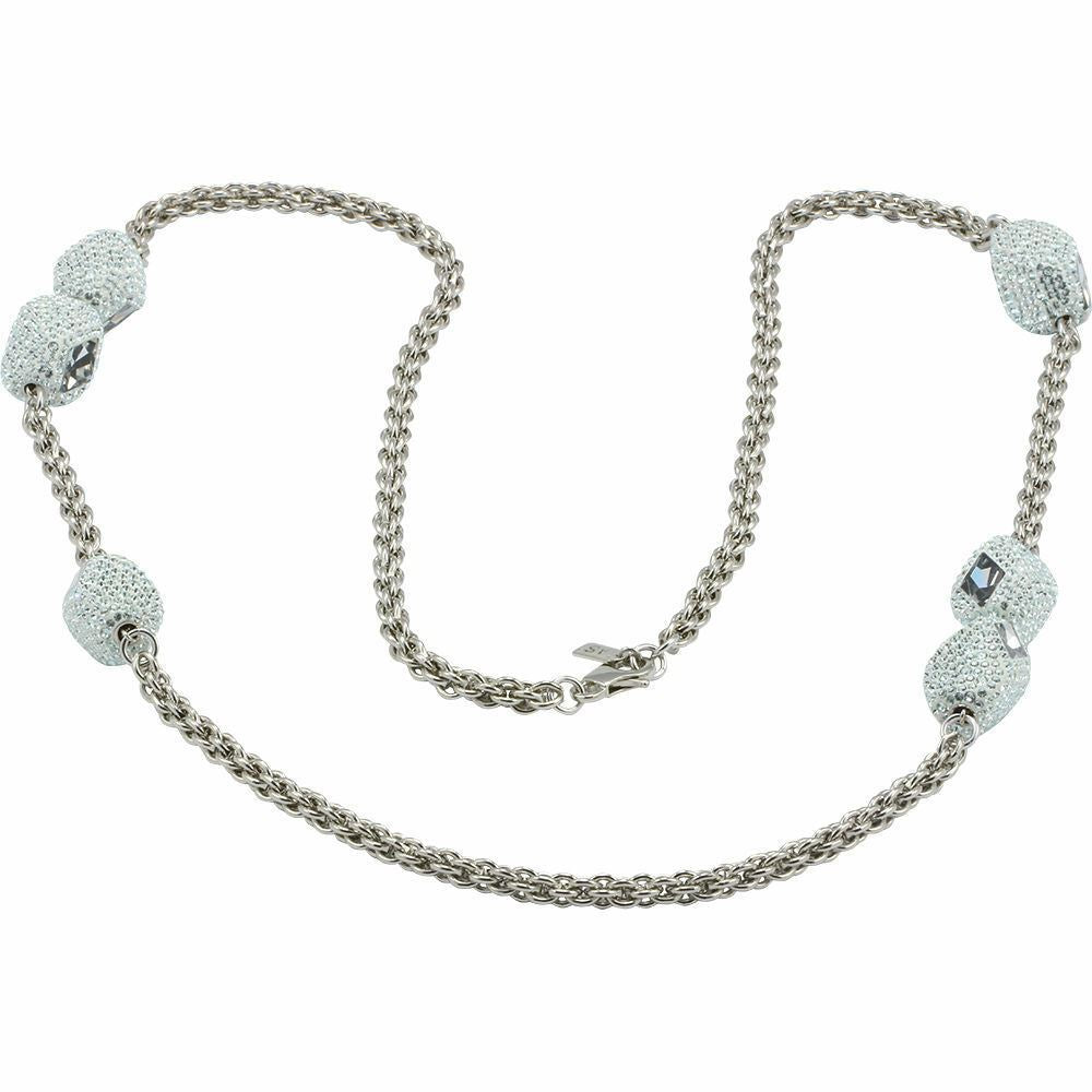 NIB$599 Atelier Swarovski Core Collection Moselle Necklace Light Blue 5229443