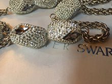 Load image into Gallery viewer, NIB$599 Atelier Swarovski Core Collection Moselle Necklace Light Blue 5229443