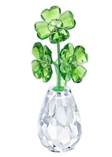 Authentic New in Box Swarovski Flower Dreams Four-leaf clovers #5415274