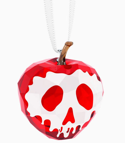 New in Box SWAROVSKI CHRISTMAS Disney Poisoned Apple Ornament #5428576