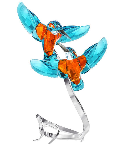 Authentic New in Box Swarovski Kingfishers Love Birds #5136835