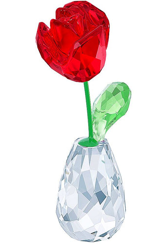 Authentic New in Box Swarovski Flower Dreams Red Rose  #5254323