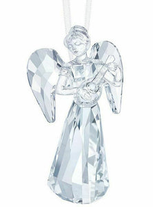 New Swarovski Crystal Christmas Angel Ornament Lute AE 2018 #5397776