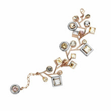 Load image into Gallery viewer, NIB$599 Atelier Swarovski Peter Pilotto Arbol Bracelet Rose Gold Medium #5455671