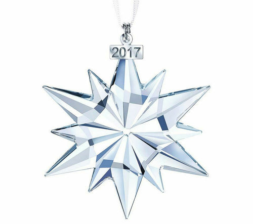 NIB Swarovski Snowflake Ornament Large Annual Edition 2017 Christmas #5257589